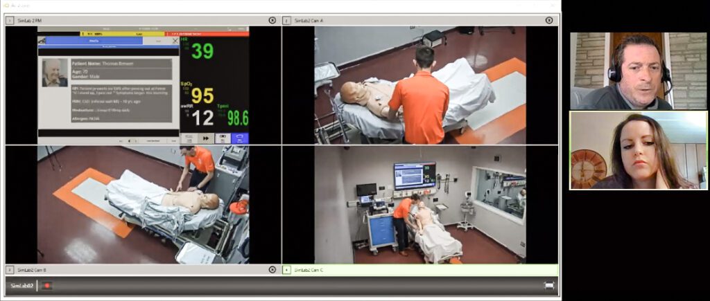 Distance-Based Simulator Training​ and clinical observation scenarios