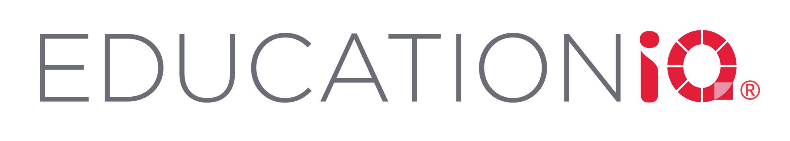 Education.io logo: gray 'EDUCATION' text with a red circular symbol to the right.